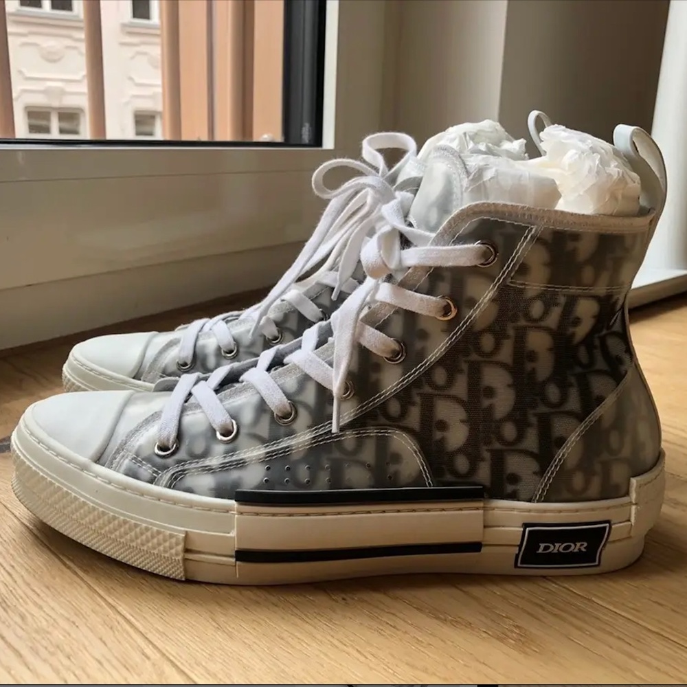 Dior B23 High Top Logo Oblique